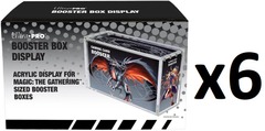Ultra Pro Acrylic Booster Box Display Case - Magic: The Gathering Size (CASE of 6 Acrylic Displays)